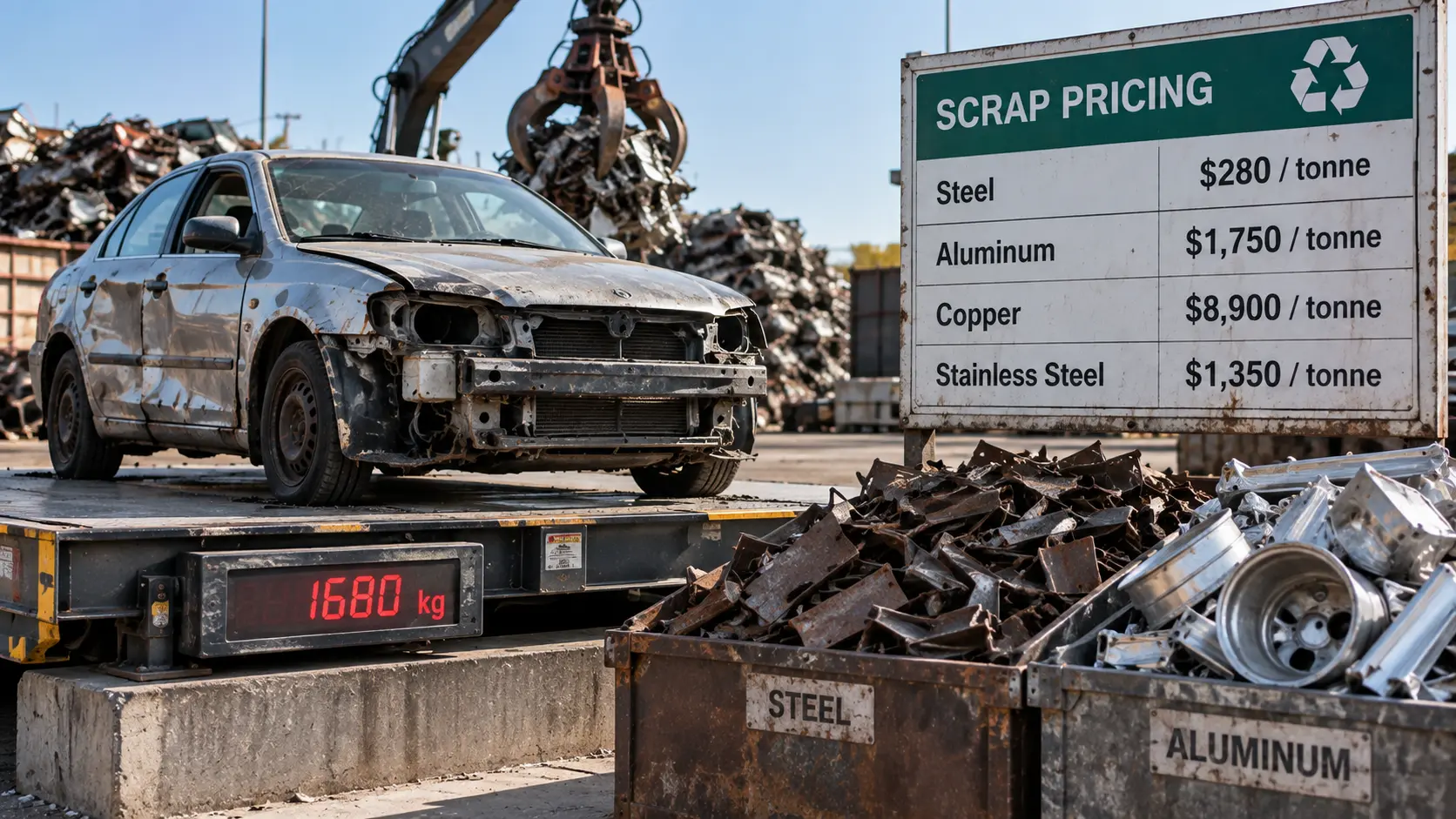 Scrap pricing