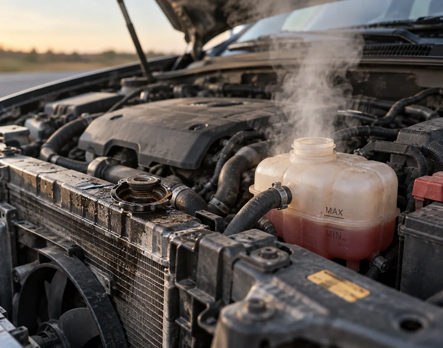 Overheating engine