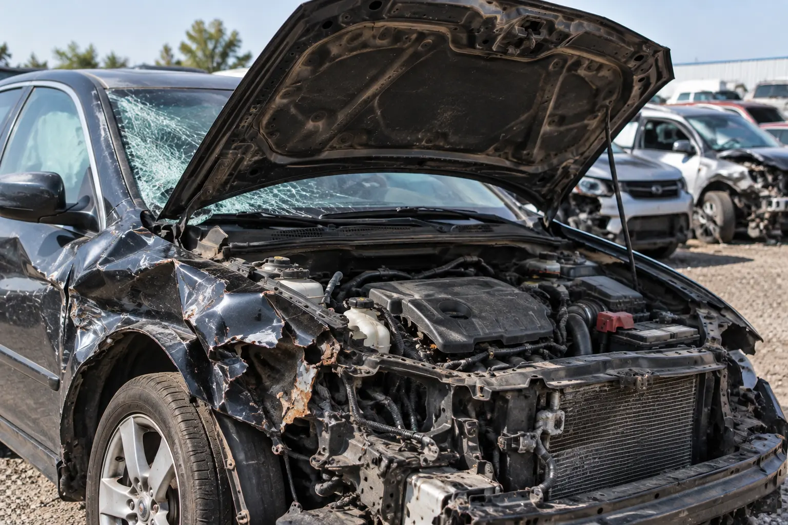 Salvage vehicle