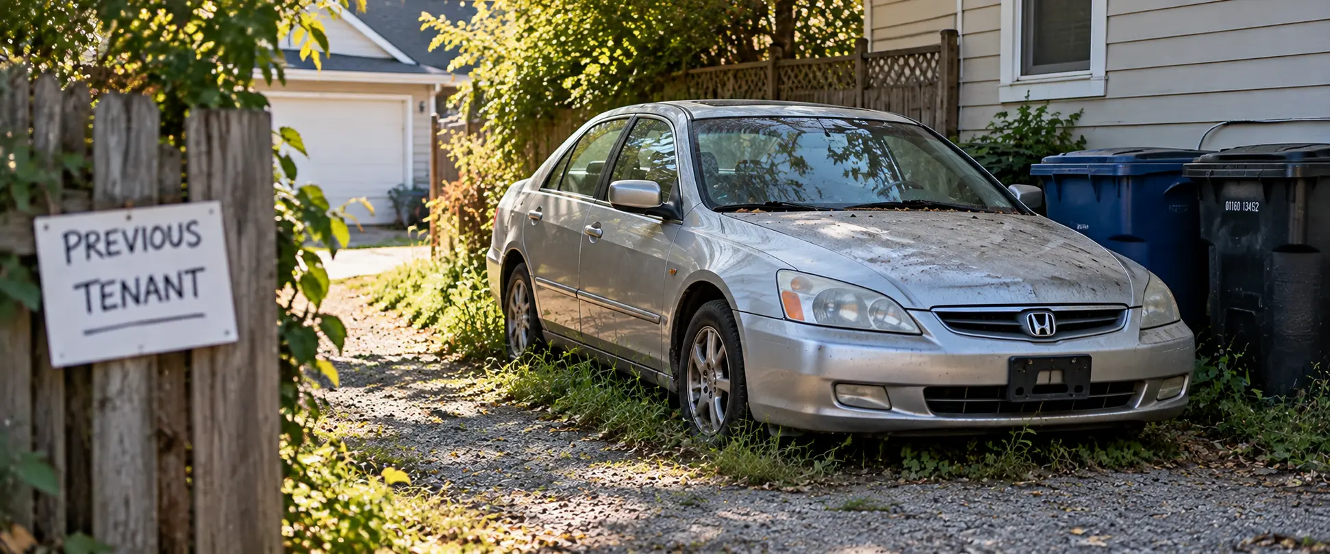 Left behind car