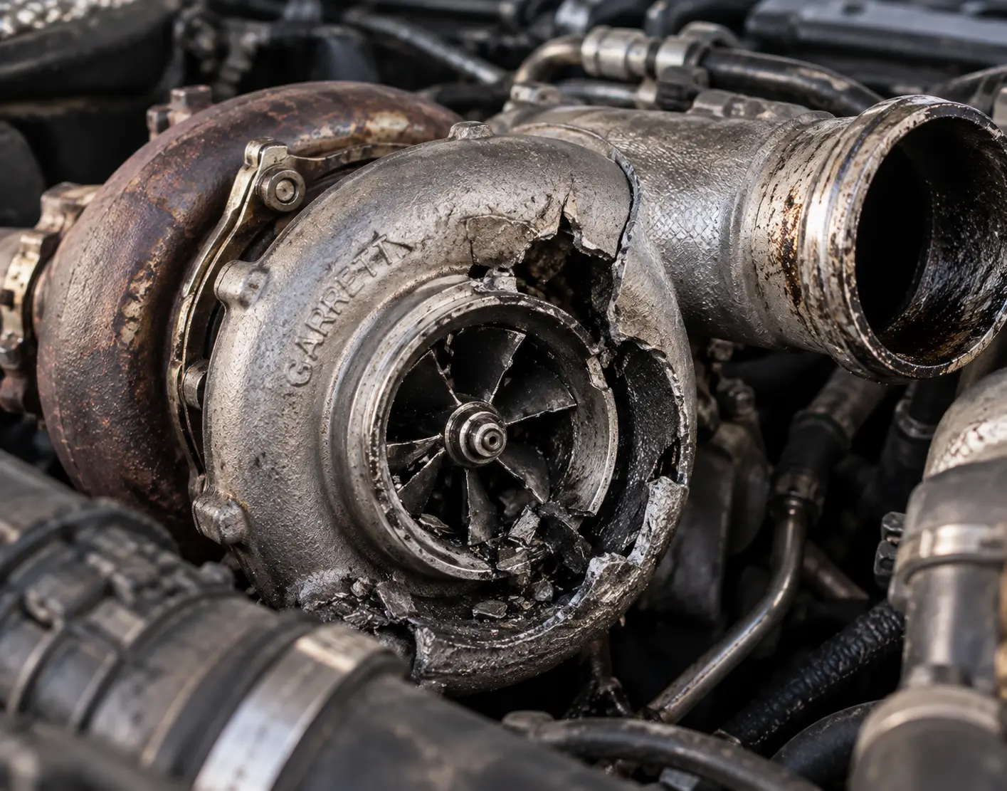 Turbocharger failure