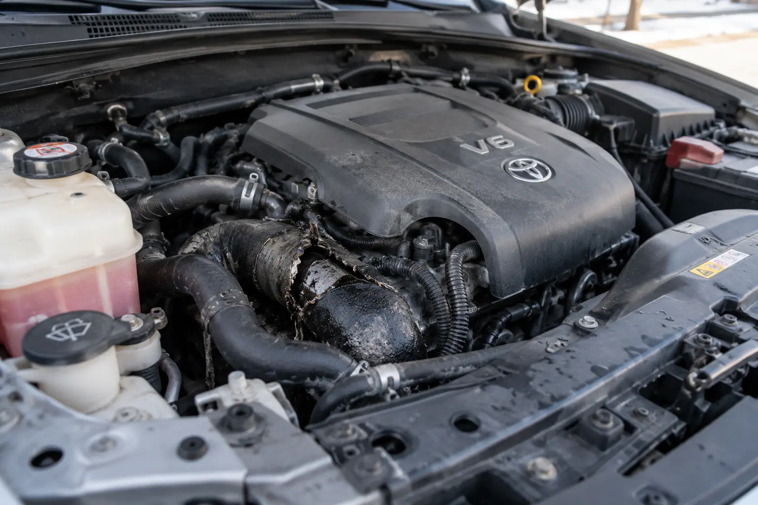 Blown engine